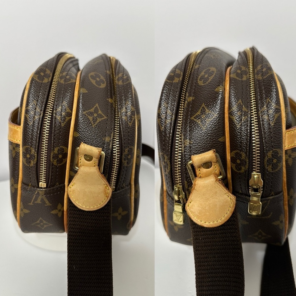 💯 Authentic Louis Vuitton Reporter  w/ Free LV Wallet🍀 - Picture 6 of 16
